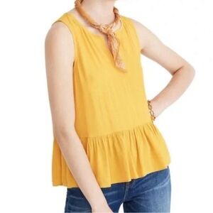 Madewell Peplum Top